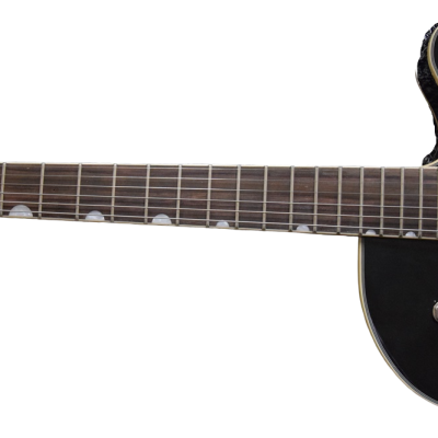 Custom Sovereign Bigsby G5120 Electromatic Hollow Body Fhole Jet Black Electric Guitar - Image 4