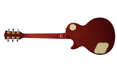 Custom Crown Translucent Red Flame Maple Top Snakepit Slash Guitar - Image 7