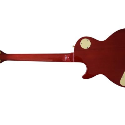 Custom Crown Translucent Red Flame Maple Top Snakepit Slash Guitar - Image 7
