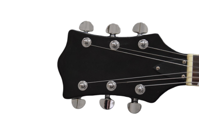 Custom Sovereign Bigsby G5120 Electromatic Hollow Body Fhole Jet Black Electric Guitar - Image 5
