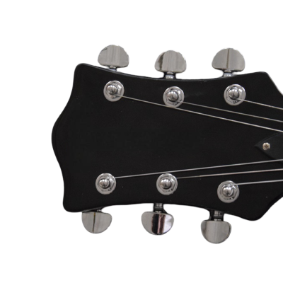 Custom Sovereign Bigsby G5120 Electromatic Hollow Body Fhole Jet Black Electric Guitar - Image 5