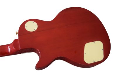Custom Crown Translucent Red Flame Maple Top Snakepit Slash Guitar - Image 9