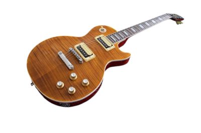 Custom Crown Slash Appetite Amber Tiger Maple Top Veneer Guitar - Image 8