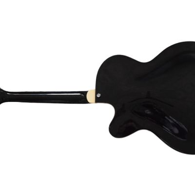 Custom Sovereign Bigsby G5120 Electromatic Hollow Body Fhole Jet Black Electric Guitar - Image 8