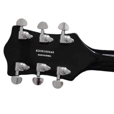 Custom Sovereign Bigsby G5120 Electromatic Hollow Body Fhole Jet Black Electric Guitar - Image 9