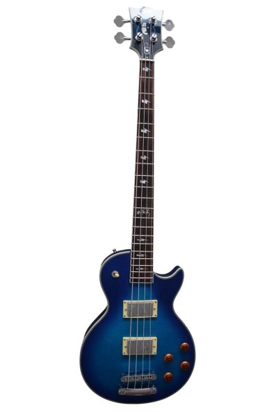 Custom Crown Spaceman Ace Frehley Blueburst 4 String Bass - Image 3