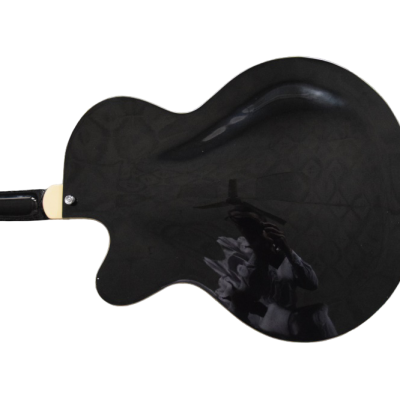 Custom Sovereign Bigsby G5120 Electromatic Hollow Body Fhole Jet Black Electric Guitar - Image 10
