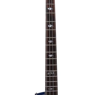 Custom Crown Spaceman Ace Frehley Blueburst 4 String Bass - Image 4