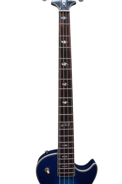 Custom Crown Spaceman Ace Frehley Blueburst 4 String Bass - Image 4