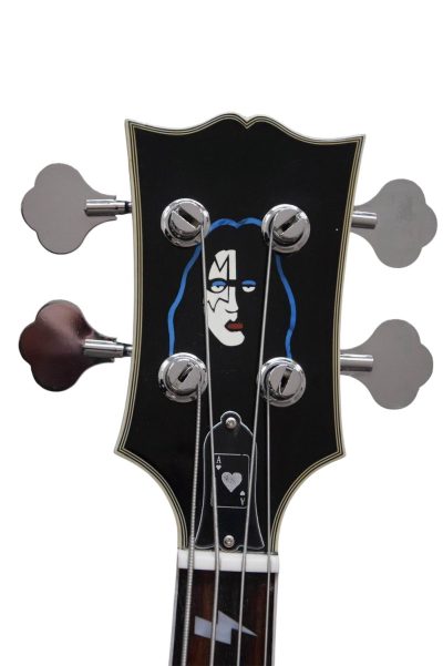 Custom Crown Spaceman Ace Frehley Blueburst 4 String Bass - Image 6