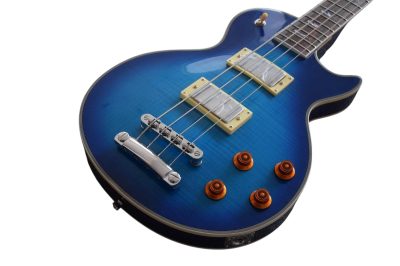 Custom Crown Spaceman Ace Frehley Blueburst 4 String Bass - Image 7