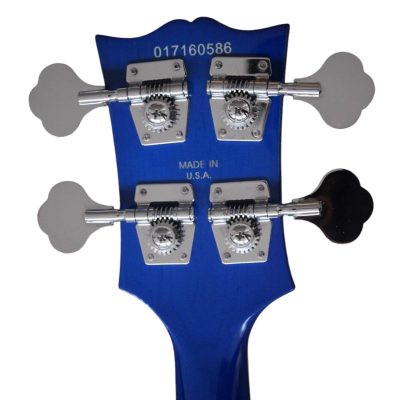 Custom Crown Spaceman Ace Frehley Blueburst 4 String Bass - Image 9