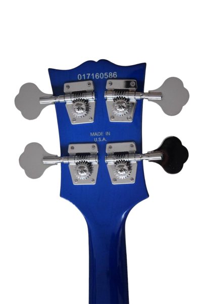 Custom Crown Spaceman Ace Frehley Blueburst 4 String Bass - Image 9