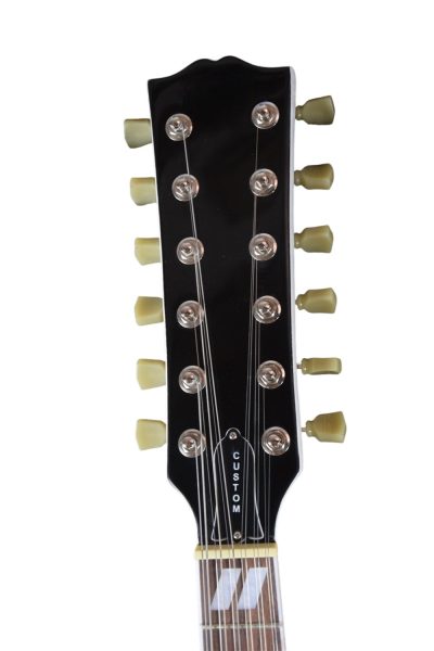 Custom Crown SG Don Felder Arctic White Double Neck 12 and 6 String EDS1275 Guitar - Image 11