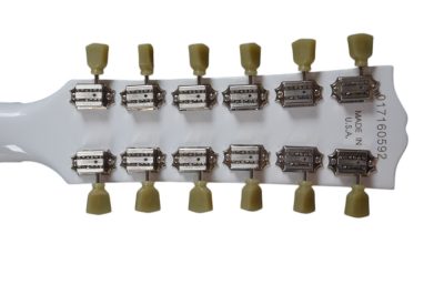 Custom Crown SG Don Felder Arctic White Double Neck 12 and 6 String EDS1275 Guitar - Image 5