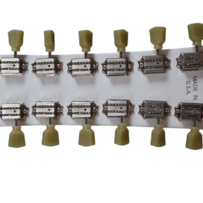 Custom Crown SG Don Felder Arctic White Double Neck 12 and 6 String EDS1275 Guitar - Image 5
