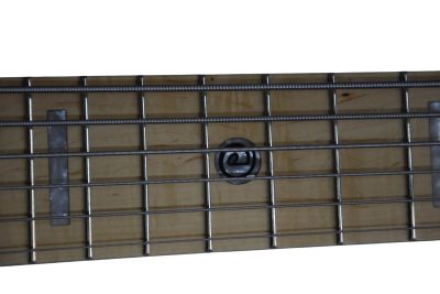 Custom Obsidian D6 Natural Satin Araya Birdseye Body Wood 6 String Bass - Image 5