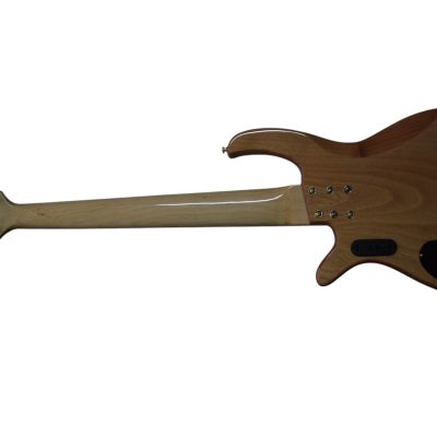 Custom Obsidian D6 Natural Satin Araya Birdseye Body Wood 6 String Bass - Image 3