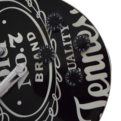 Custom Forge Jack Daniels Electric Vintage Black White Guitar - Image 6