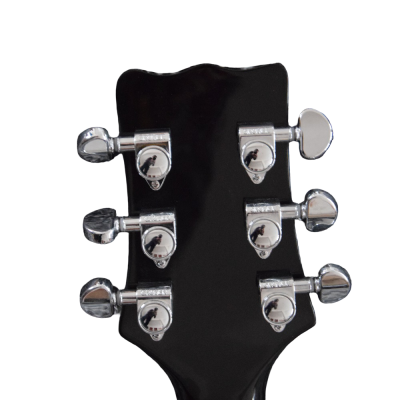 Custom Forge Jack Daniels Electric Vintage Black White Guitar - Image 10