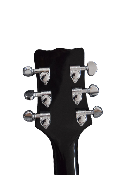 Custom Forge Jack Daniels Electric Vintage Black White Guitar - Image 10