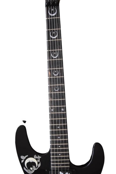 Custom Obsidian Kirk Hammett Ouija Black Good Bye Electric Guitar Natural Finish Neck - Image 8