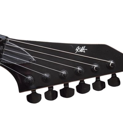 Custom Obsidian Kirk Hammett Ouija Black Good Bye Electric Guitar Natural Finish Neck - Image 7