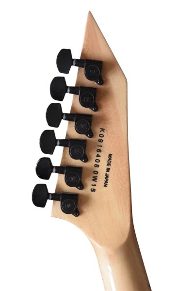 Custom Obsidian Kirk Hammett Ouija Black Good Bye Electric Guitar Natural Finish Neck - Image 3