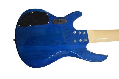 Custom Pearl TRB1006J Patitucci Translucent Blue Quilted Maple Top 6 String Bass - Image 10