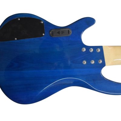 Custom Pearl TRB1006J Patitucci Translucent Blue Quilted Maple Top 6 String Bass - Image 10