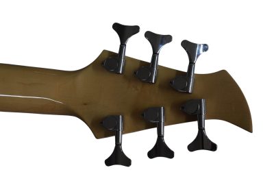 Custom Pearl TRB1006J Patitucci Caramel Brown Quilted Maple Top 6 String Bass - Image 3