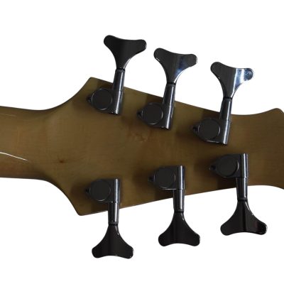 Custom Pearl TRB1006J Patitucci Caramel Brown Quilted Maple Top 6 String Bass - Image 3