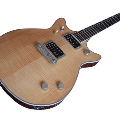 Custom Sovereign Malcolm Young Natural Tiger Maple Top II G6131MYF Guitar - Image 9