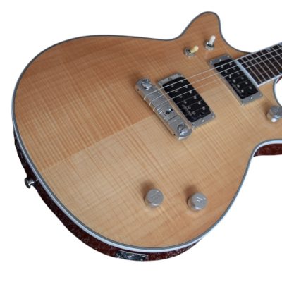 Custom Sovereign Malcolm Young Natural Tiger Maple Top II G6131MYF Guitar - Image 8