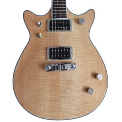 Custom Sovereign Malcolm Young Natural Tiger Maple Top II G6131MYF Guitar