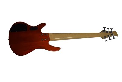 Custom Pearl TRB1006J Patitucci Caramel Brown Quilted Maple Top 6 String Bass - Image 7