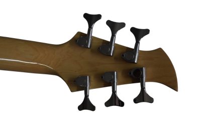 Custom Pearl TRB1006J Patitucci Caramel Brown Quilted Maple Top 6 String Bass - Image 9