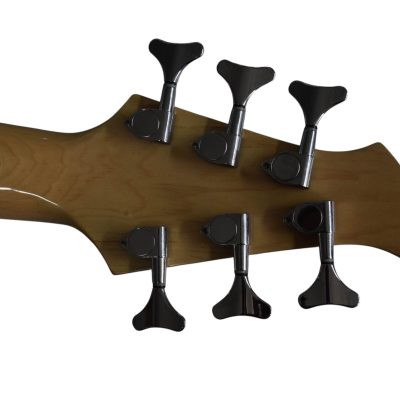 Custom Pearl TRB1006J Patitucci Caramel Brown Quilted Maple Top 6 String Bass - Image 9