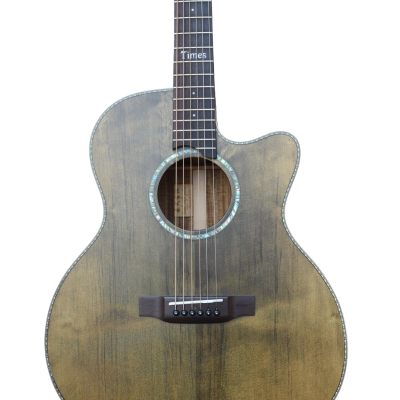Custom Vertex Orchestra Model Cutaway Harbour Grey Acoustic Guitar