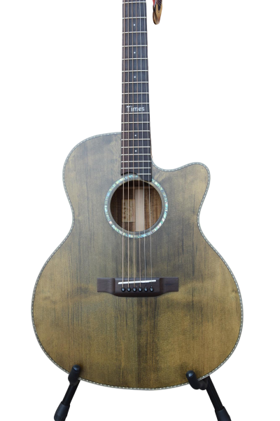 Custom Vertex Orchestra Model Cutaway Harbour Grey Acoustic Guitar