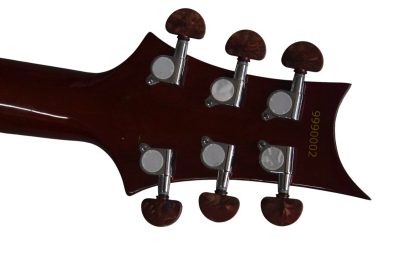 Custom Monarch Santana Trampas Green Tree of Life Vine Fretboard Inlay Guitar - Image 9