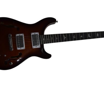 Custom Monarch McCarty Tobacco Sunburst Hollowbody Standard Piezo Fhole Guitar - Image 4