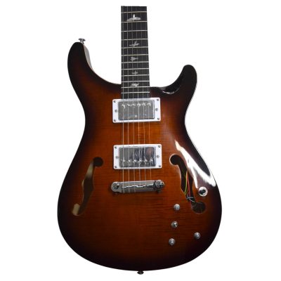Custom Monarch McCarty Tobacco Sunburst Hollowbody Standard Piezo Fhole Guitar