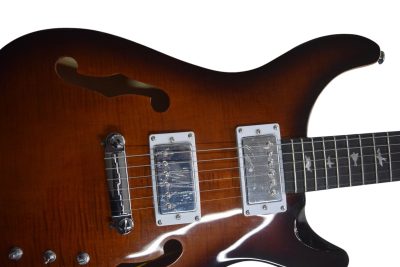 Custom Monarch McCarty Tobacco Sunburst Hollowbody Standard Piezo Fhole Guitar - Image 5