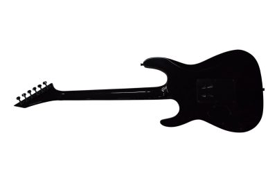 Custom Obsidian See Thru Black MH1000 FR Tremolo Electric Guitar - Image 9