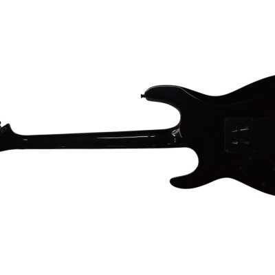 Custom Obsidian See Thru Black MH1000 FR Tremolo Electric Guitar - Image 9
