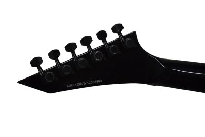 Custom Obsidian See Thru Black MH1000 FR Tremolo Electric Guitar - Image 10