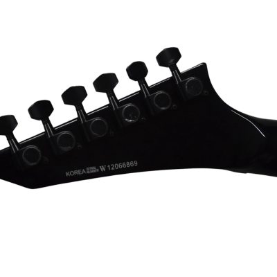 Custom Obsidian See Thru Black MH1000 FR Tremolo Electric Guitar - Image 10