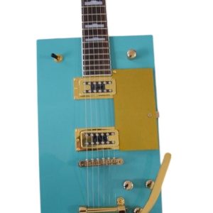 Custom Sovereign Bigsby Bo Diddley G5810 Sea Foam Green Guitar