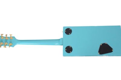 Custom Sovereign Bigsby Bo Diddley G5810 Sea Foam Green Guitar - Image 3